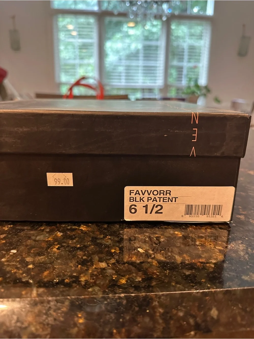 Steve Madden Black Patent Cork Wedge Pumps - Women